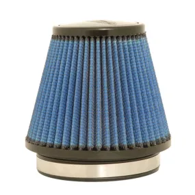 Volant MaxFlow 5 Clamp-On Air Filter Element - Conical - Oiled - 7.5 in Base - 4.75 in Top Diameter - 8 in Tall - 6 in Flange - Reusable Cotton - Blue - Universal