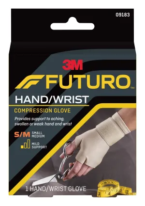 3M™ Futuro™ Support Glove, Fingerless, Ambidextrous, 1 Case of 12