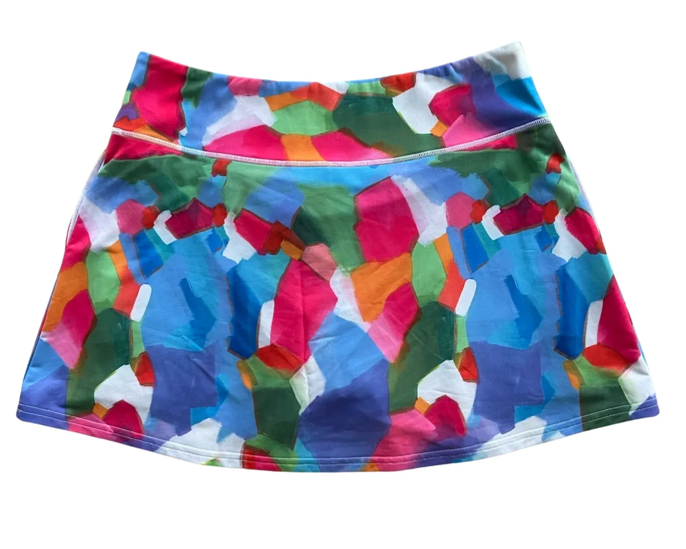 A-Line Skort in "Baby Got Backhand" Print by Meghan Rosenthal