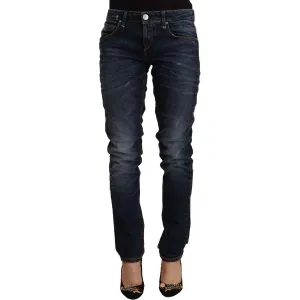 Acht Chic Slim Fit Blue Washed Denim