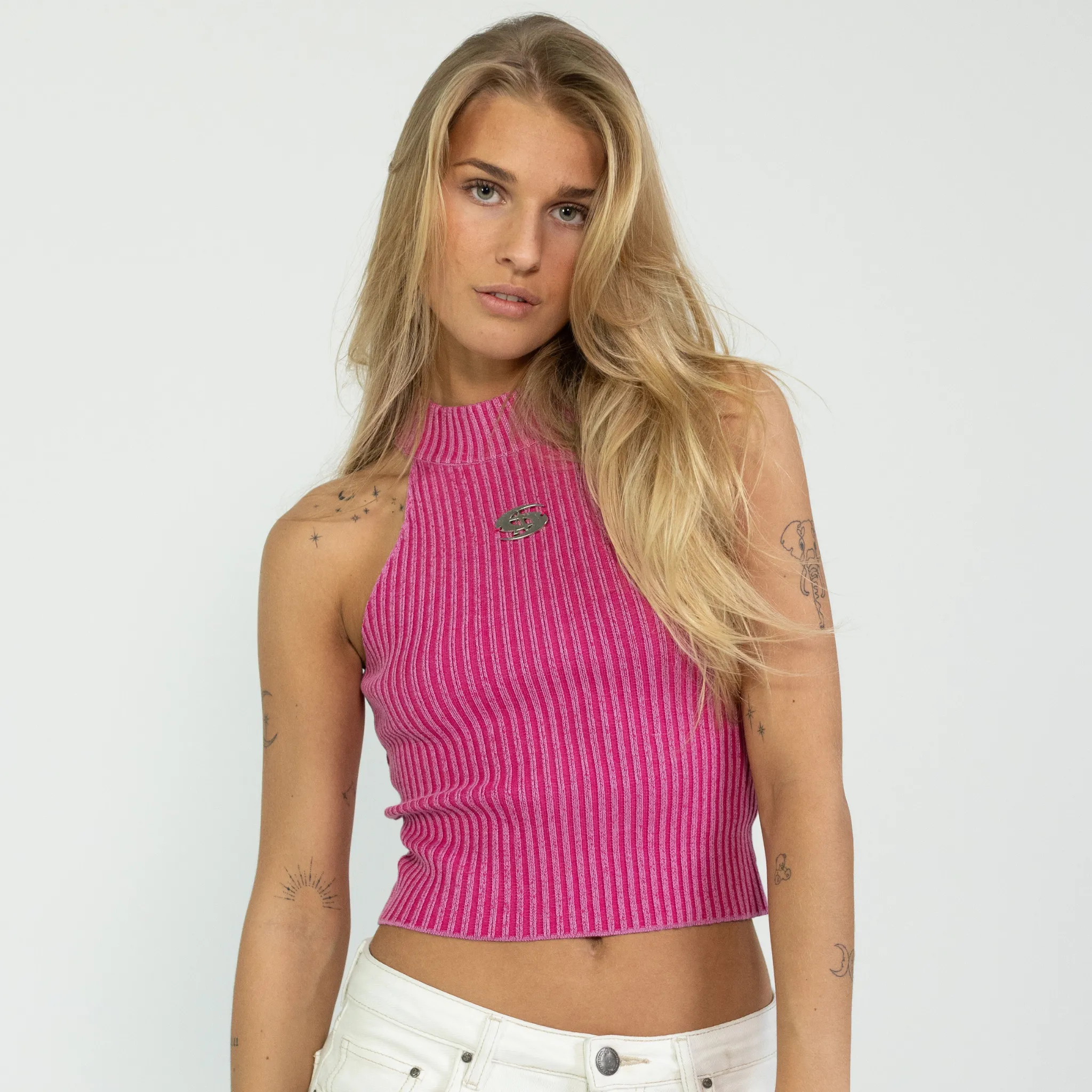 ALICIA STRIK TOP - PINK