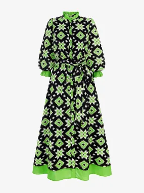 Apple ikat Tilly dress