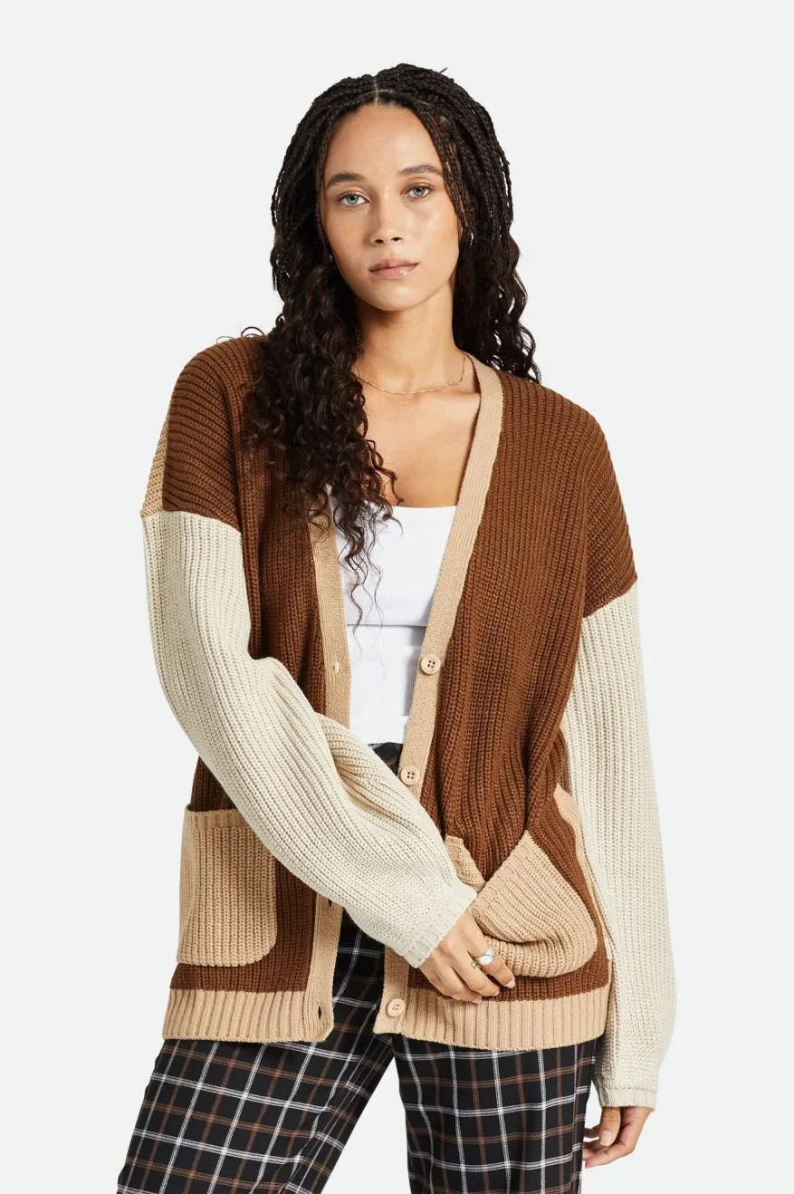 Ashberry Cardigan - Bison