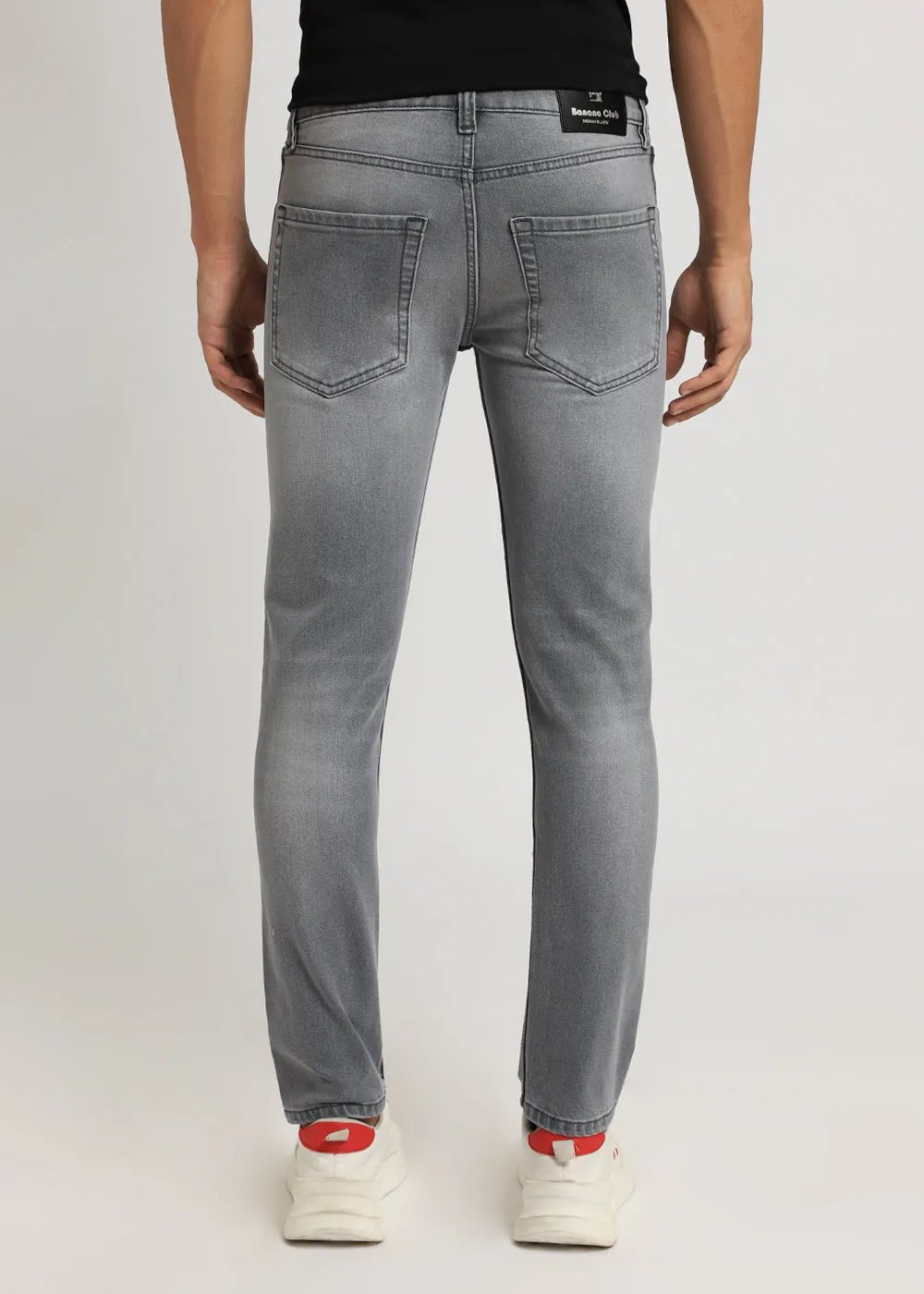 Aura Gray Slim fit Jeans