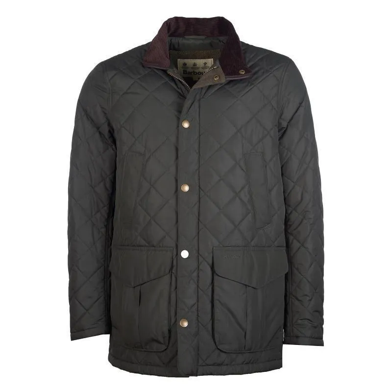 Barbour Devon Quilted Mens Jacket - Sage