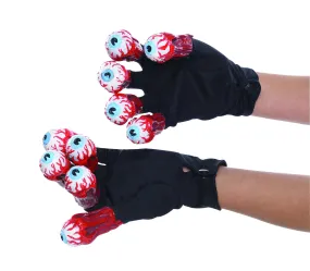 Beetlejuice Gloves with Eyeballs