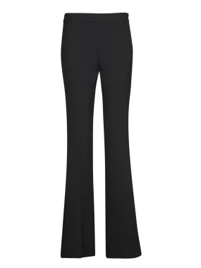 Black Stretch Flared Pants