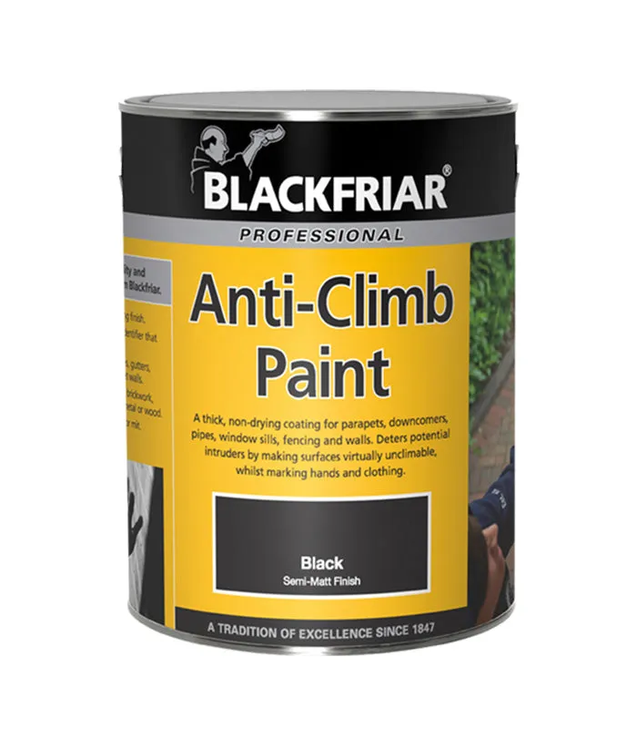 Blackfriar Anti Climb Paint - Black