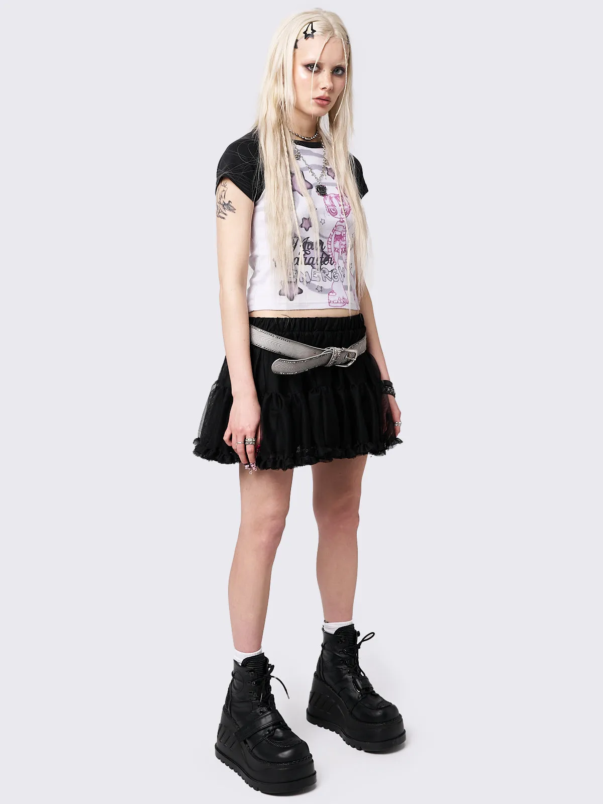 Blake Chiffon Tutu Mini Skirt