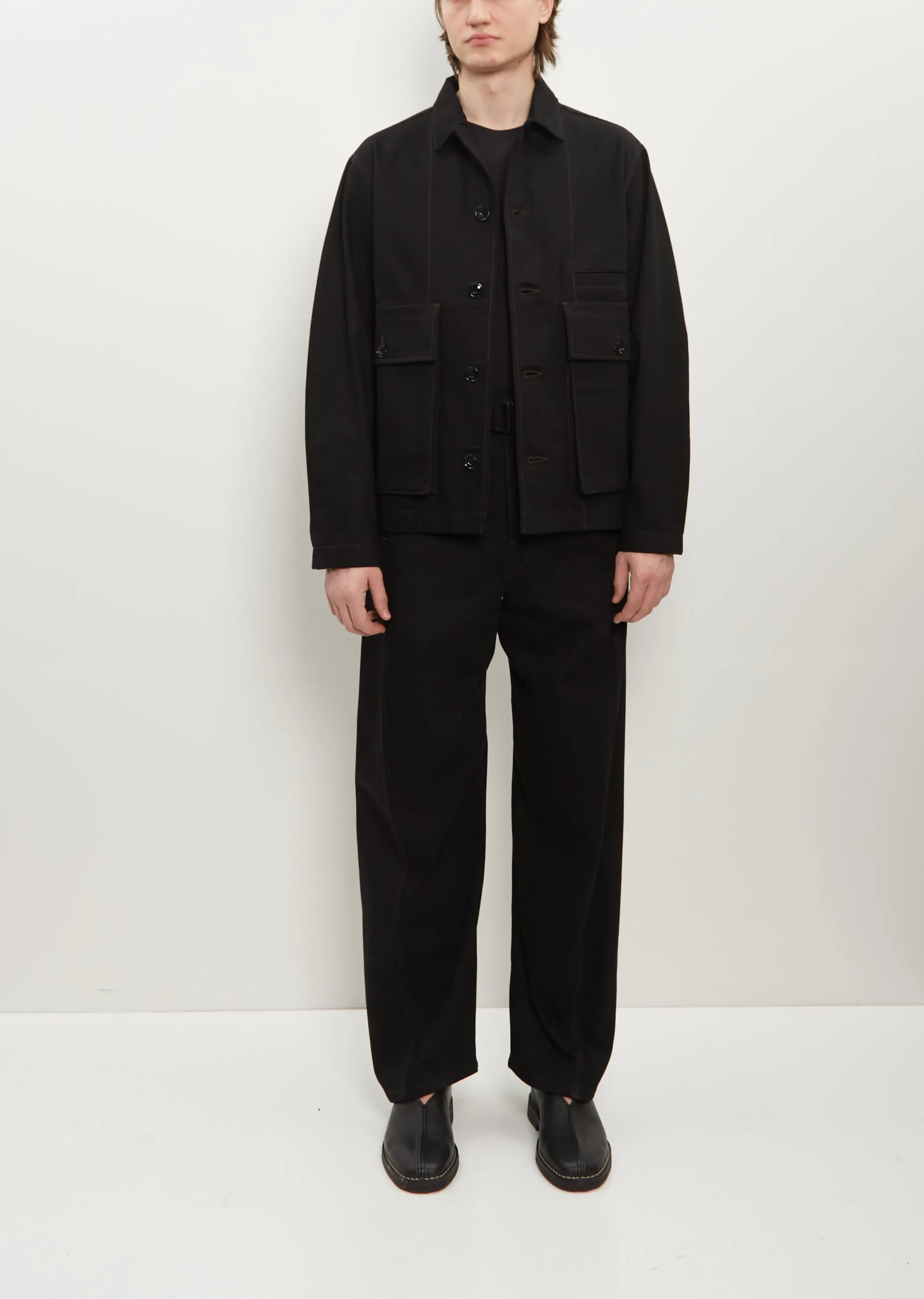 Boxy Jacket — Black