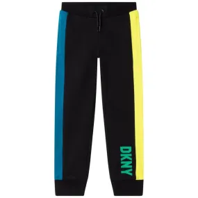 Boys Blue / Yellow Stripe Joggers