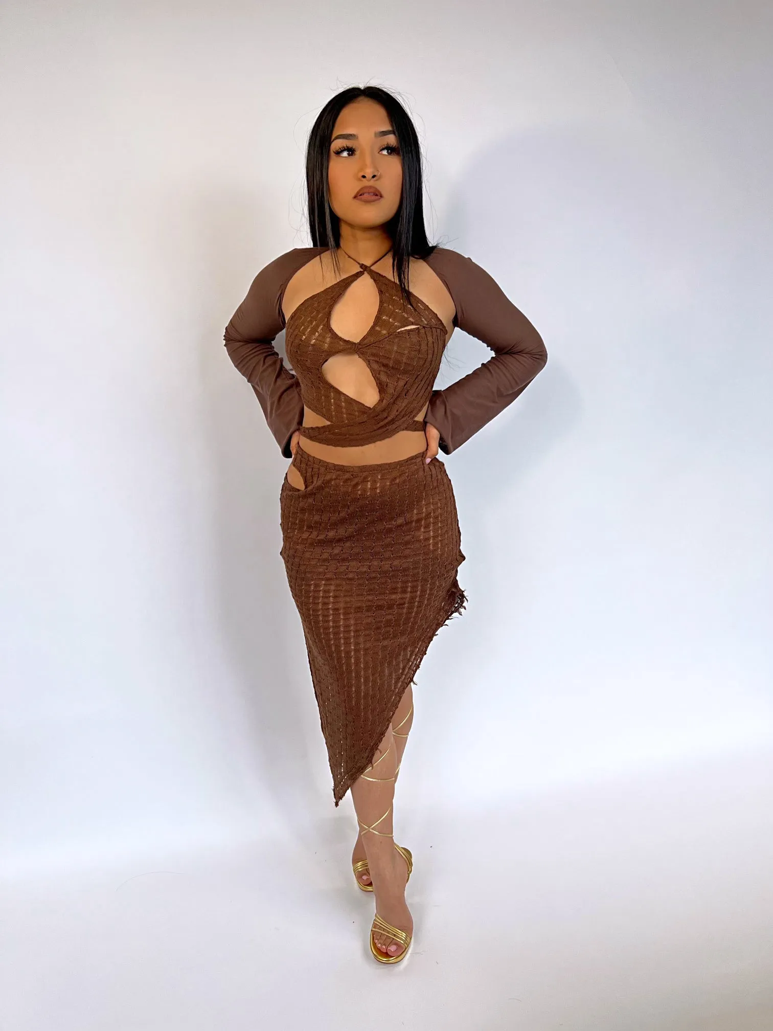 Brown Essentials Bolero