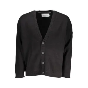 Calvin Klein Elegant Long Sleeve V-Neck Cardigan