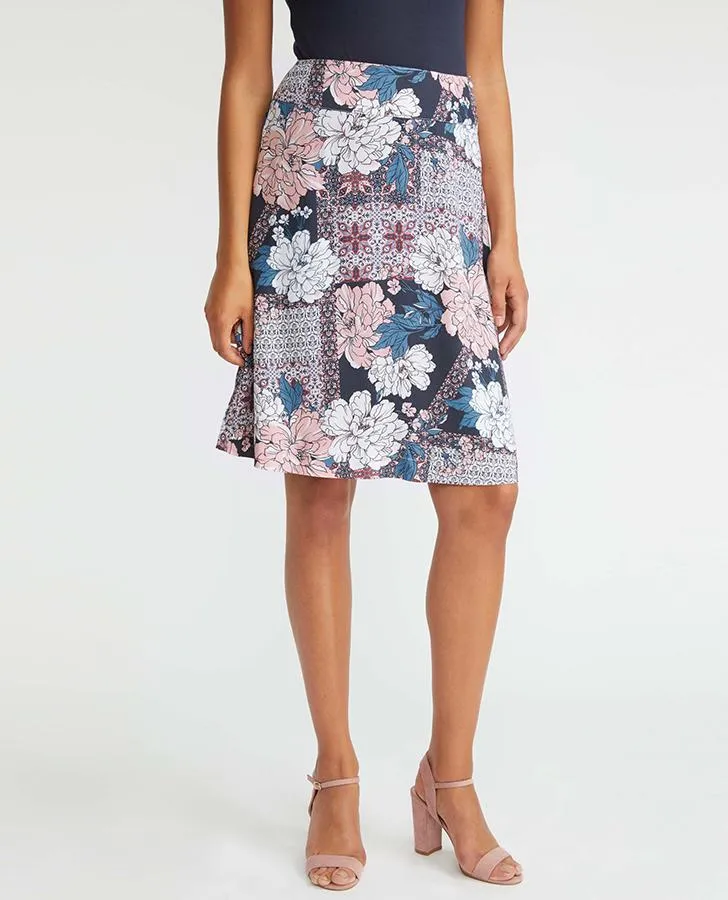 Camellia Patchwork Skirt