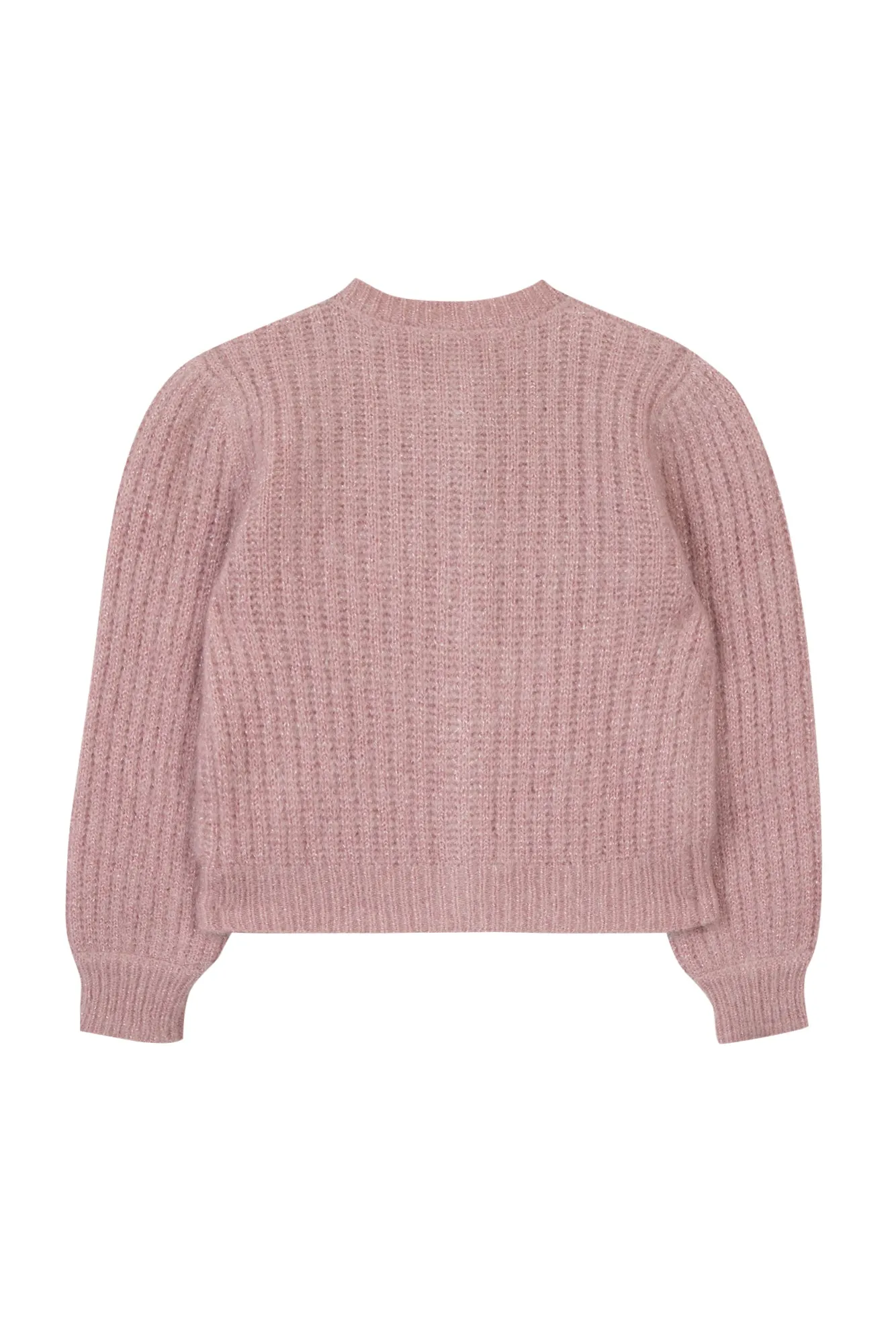 Cardigan - Rose en mohair