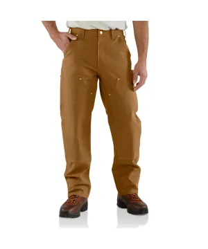 Carhartt B01 Firm Duck Double-Knee Work Dungaree - Carhartt Brown