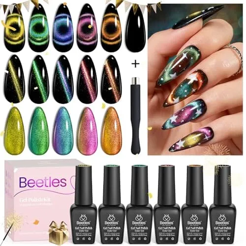 Cat Eye Gel Nail Polish Set