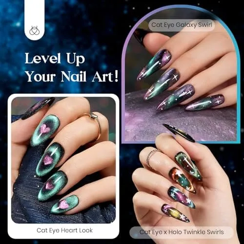 Cat Eye Gel Nail Polish Set