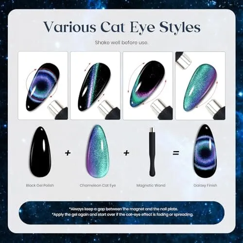 Cat Eye Gel Nail Polish Set