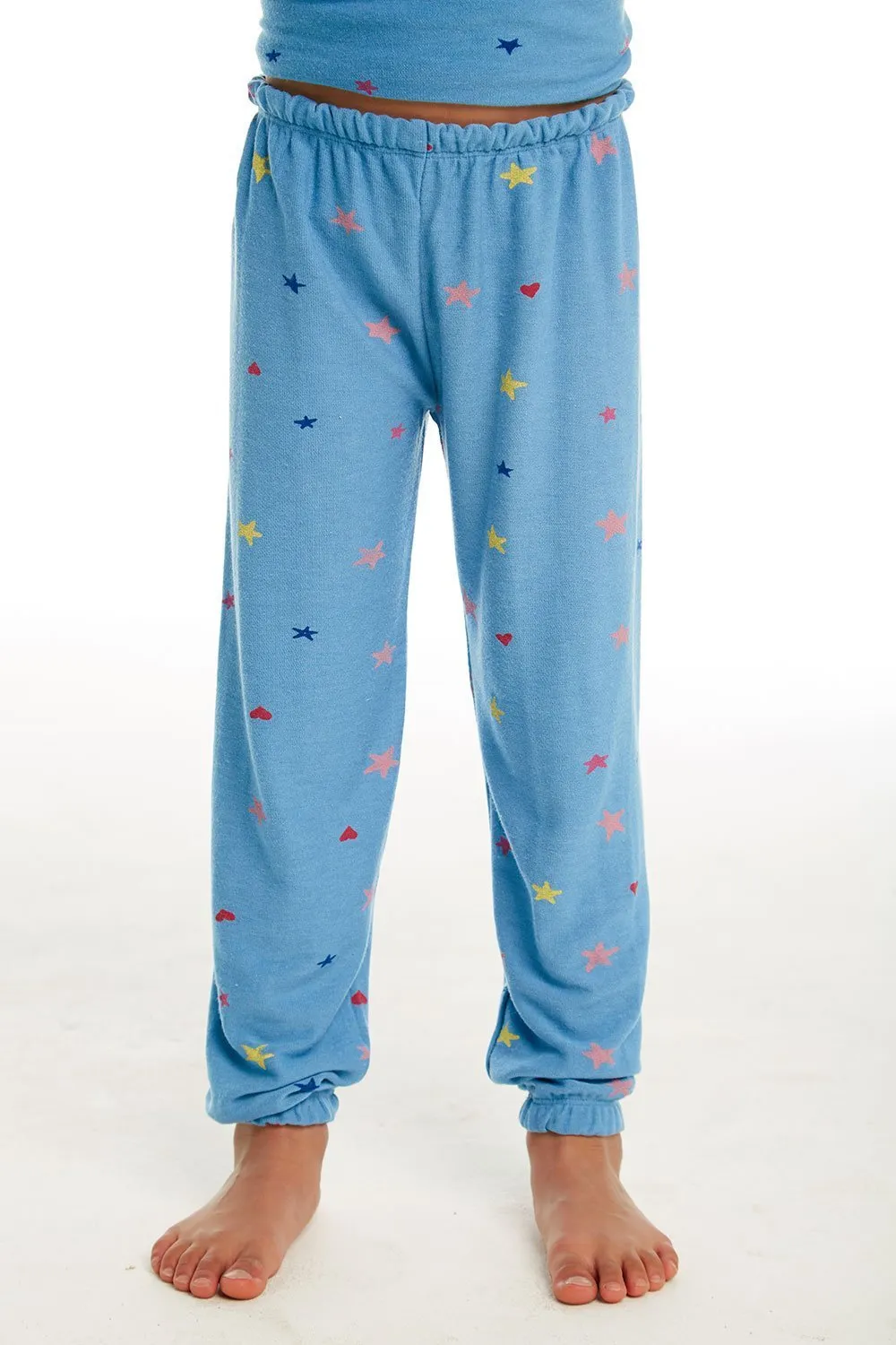 CHASER KIDS - Girls Lounge Pant "Hearts & Stars"