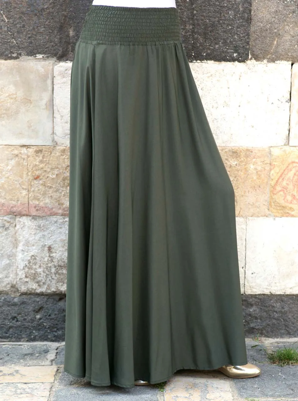 Comfort Fit Maxi Skirt