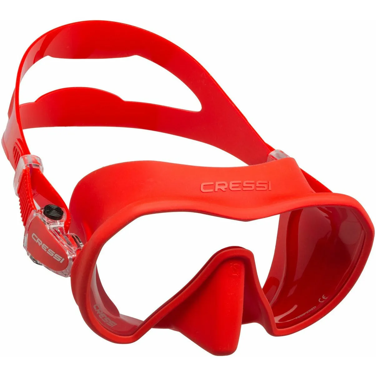 CRESSI Z1 FRAMELESS MASK - RED