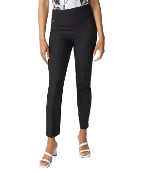 Cropped Pleated Pants Style - Black