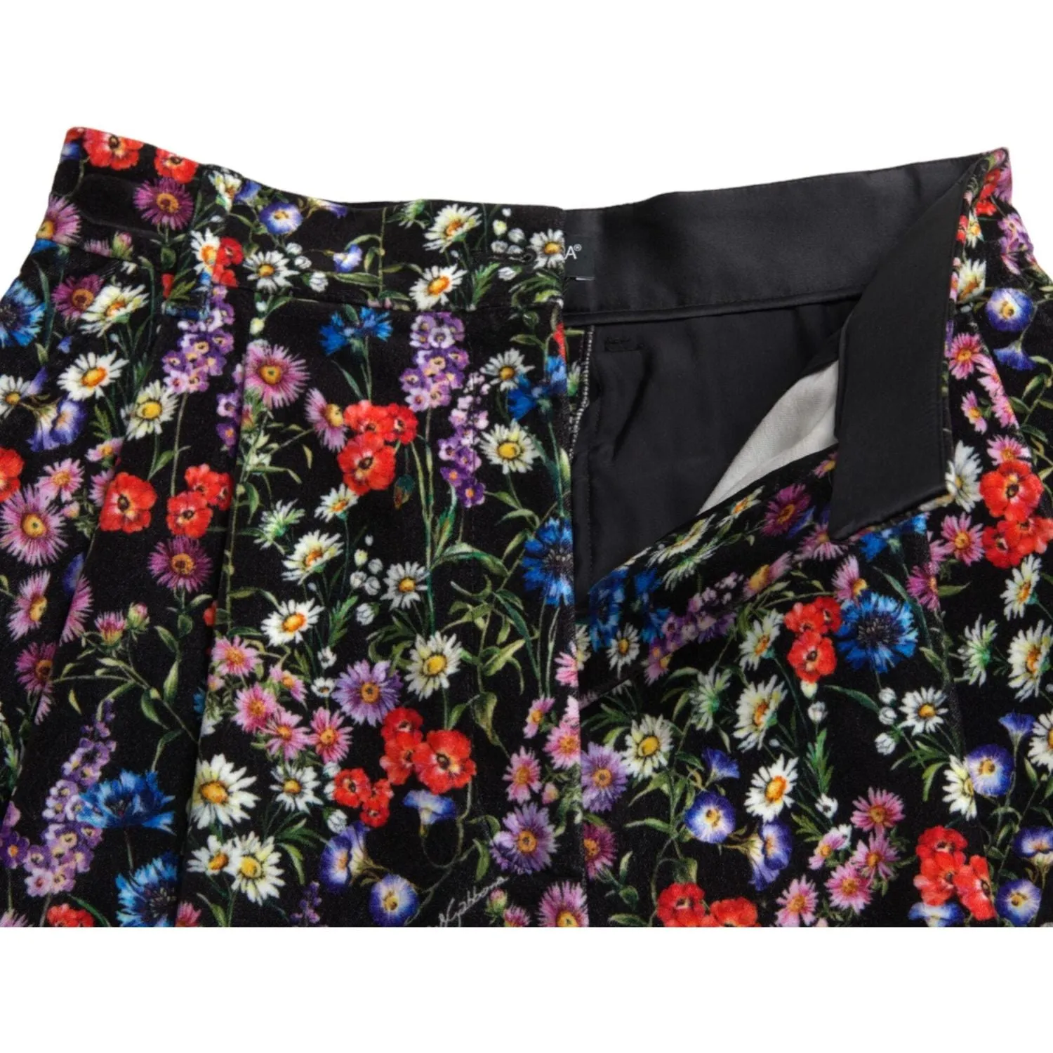 Dolce & Gabbana Chic Floral High Waist Hot Pants Shorts