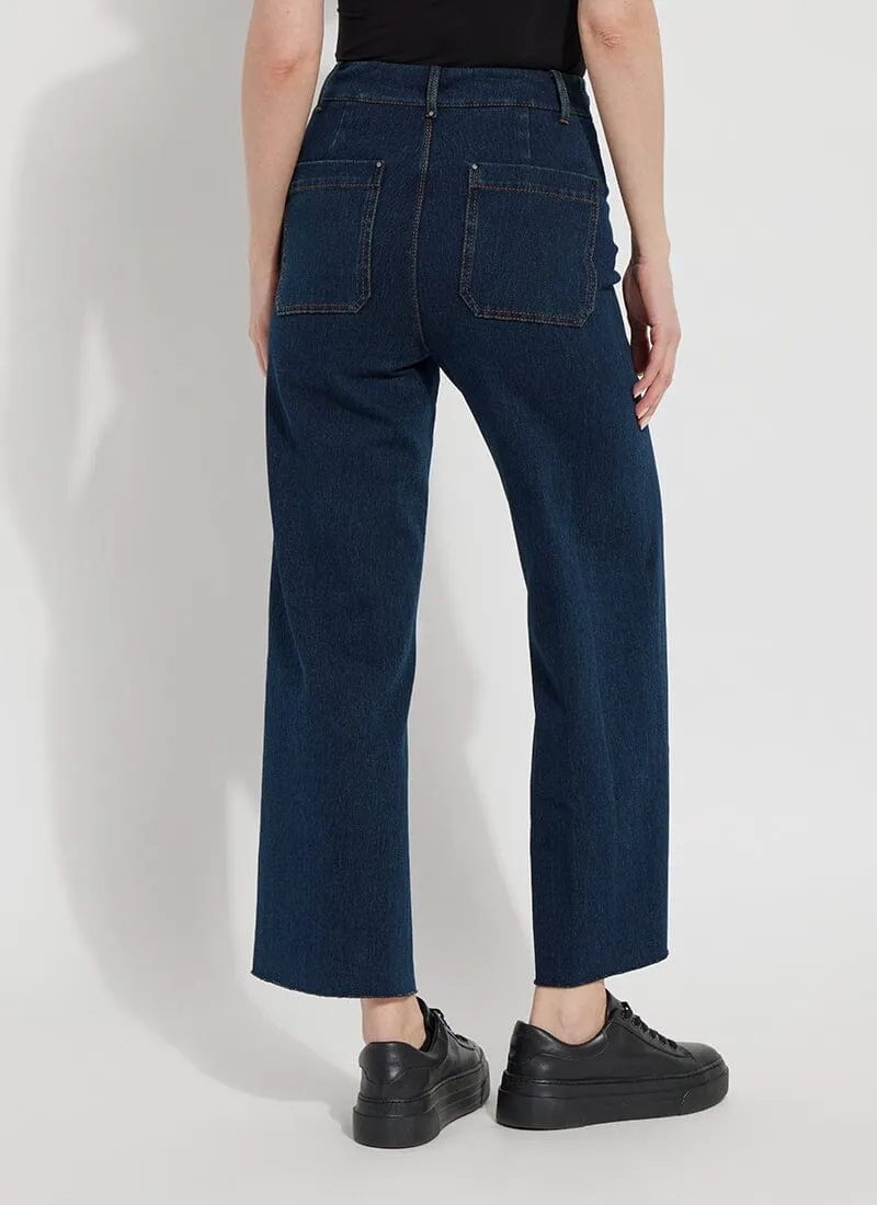 Erin Wide Leg Denim (Plus Size, 28" Inseam)