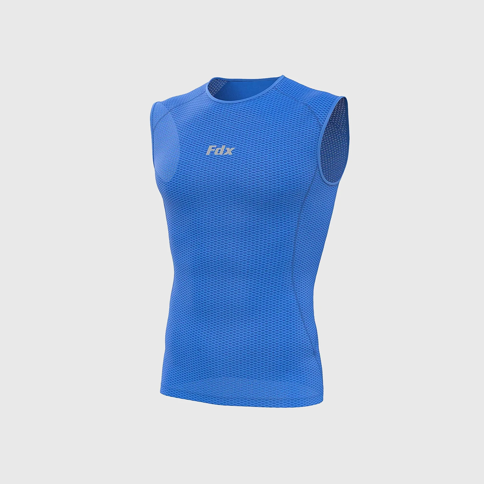 Fdx Aeroform Blue Men's & Boy's Sleeveless Mesh Summer Cycling Top