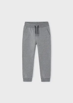 Fleece Joggers, Heathered Grey, 725