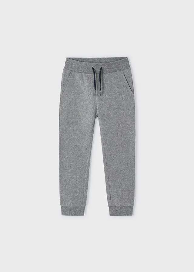 Fleece Joggers, Heathered Grey, 725