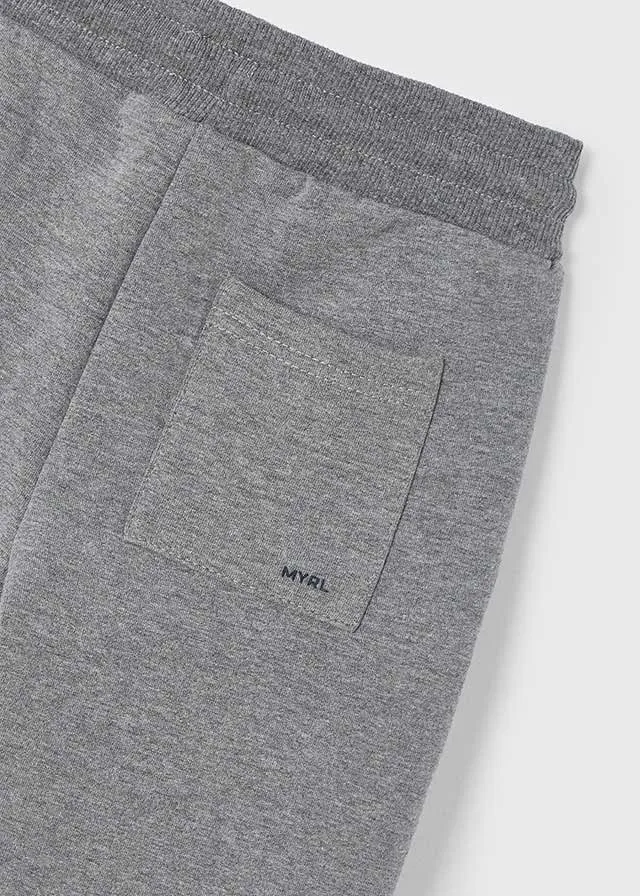 Fleece Joggers, Heathered Grey, 725