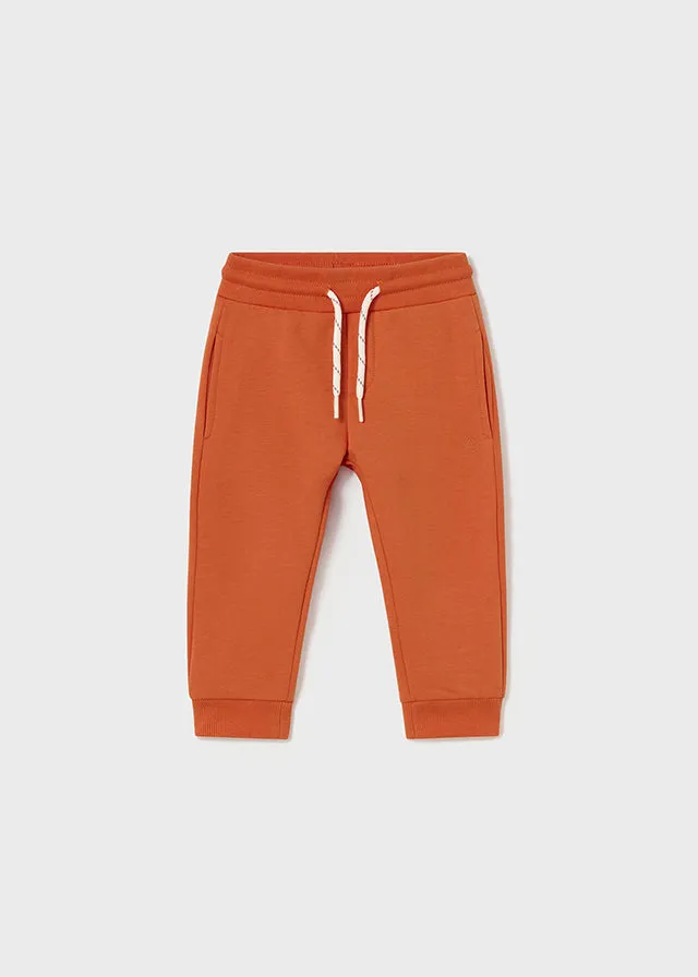 Fleece Joggers, Orange, 704