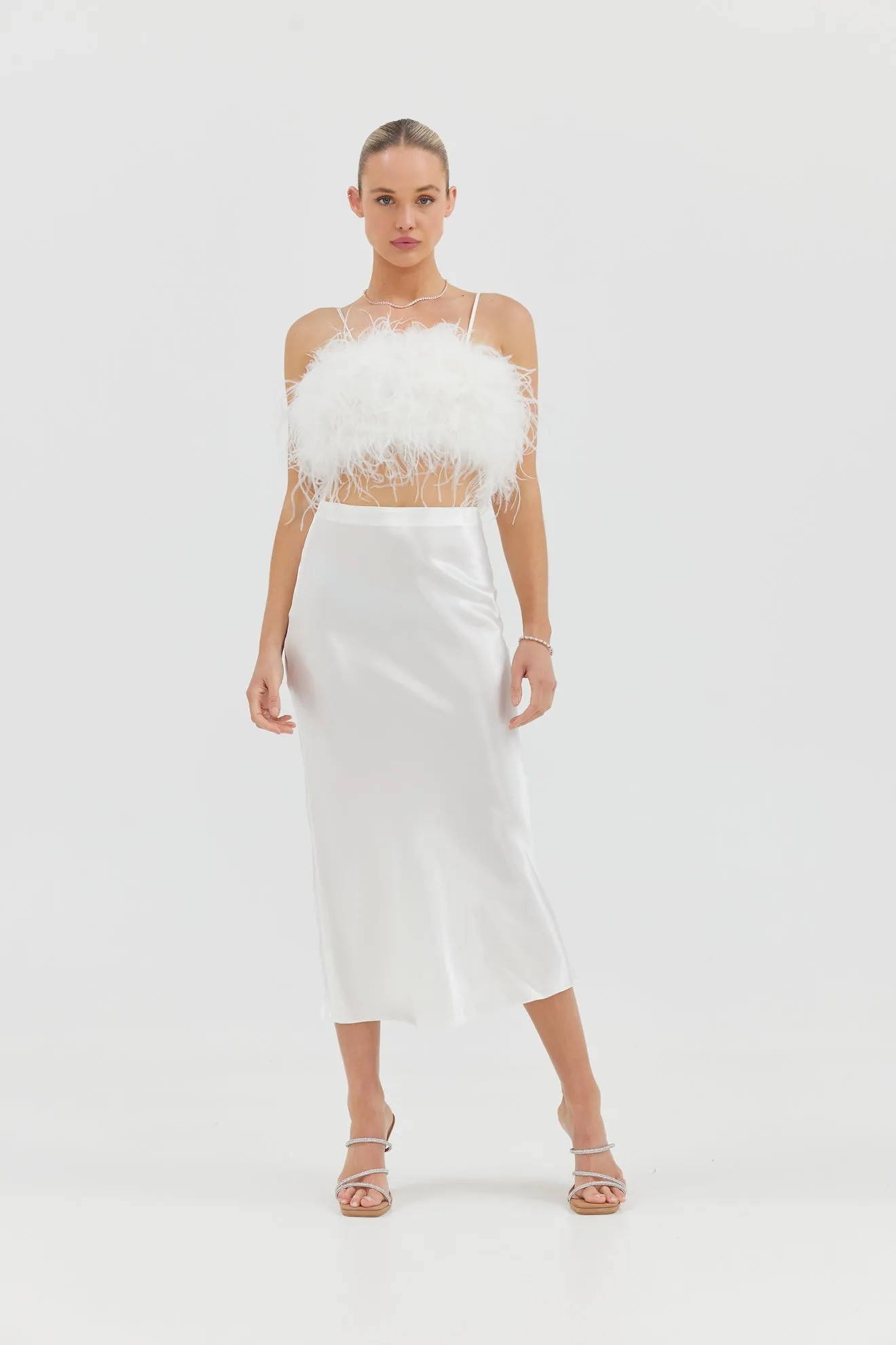 Harlow Skirt - White