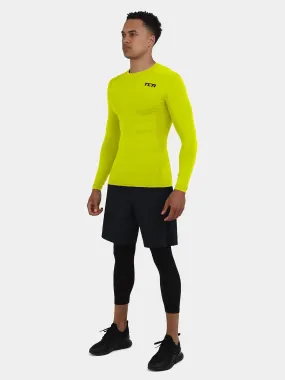 Hyperfusion Compression Base Layer Long Sleeve Crew Neck For Men