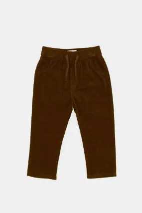 Infant Boys Brown Cord Trouser