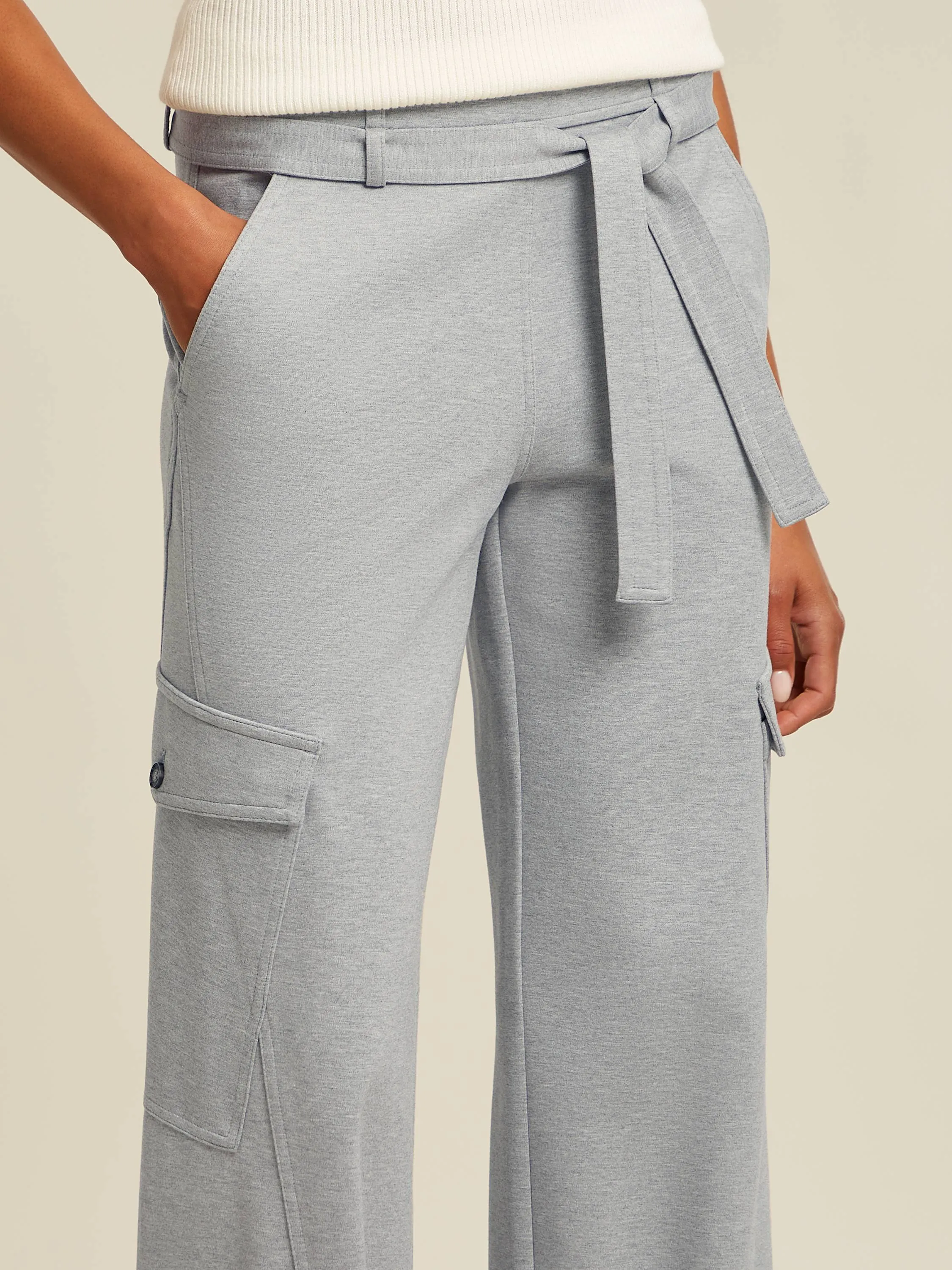 Isabel pants - Grey heather