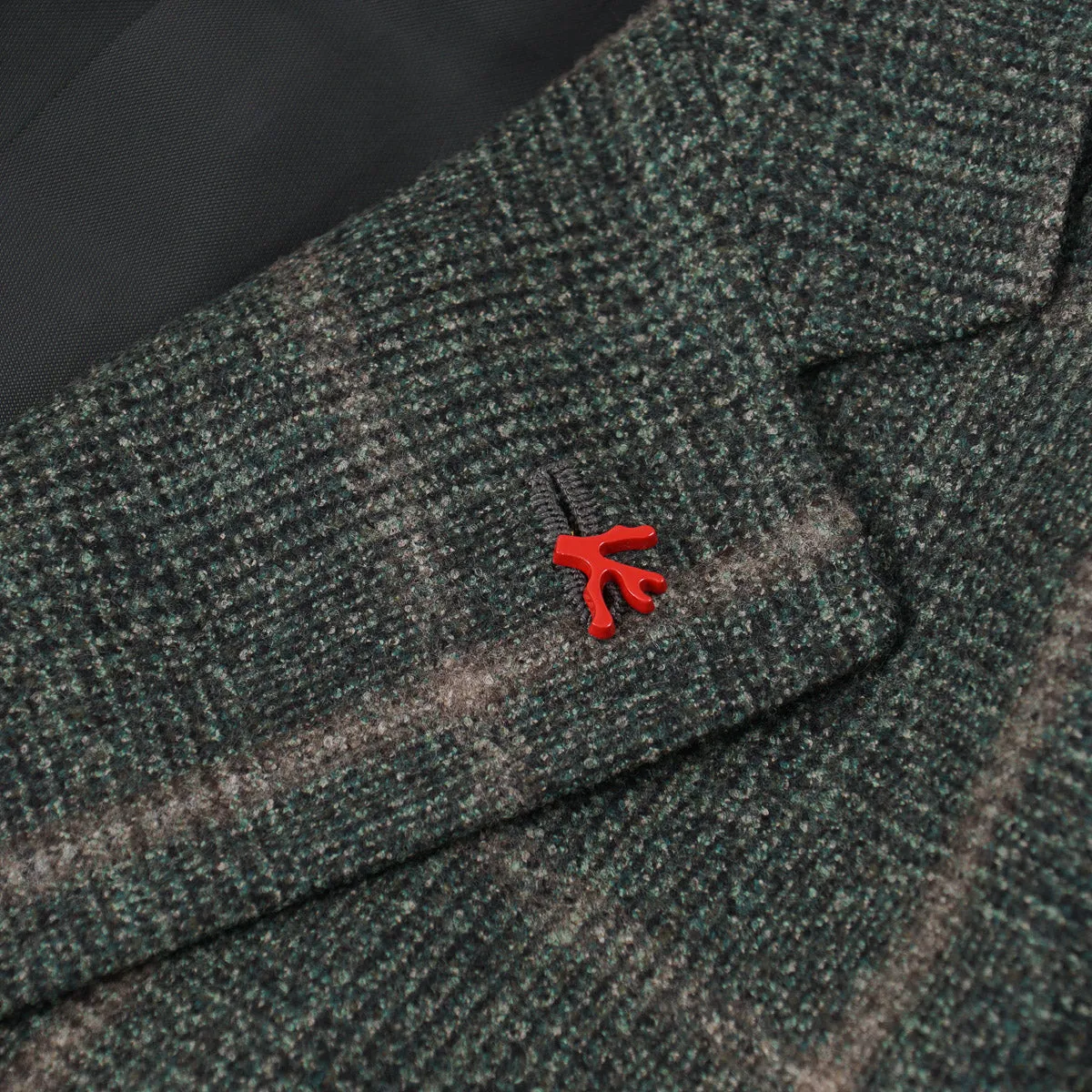 Isaia Slim-Fit Flannel 3-Piece Suit