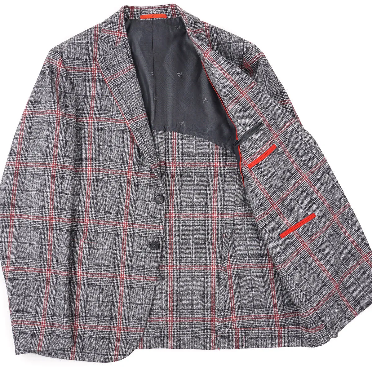 Isaia Soft Brushed Flannel Wool Suit