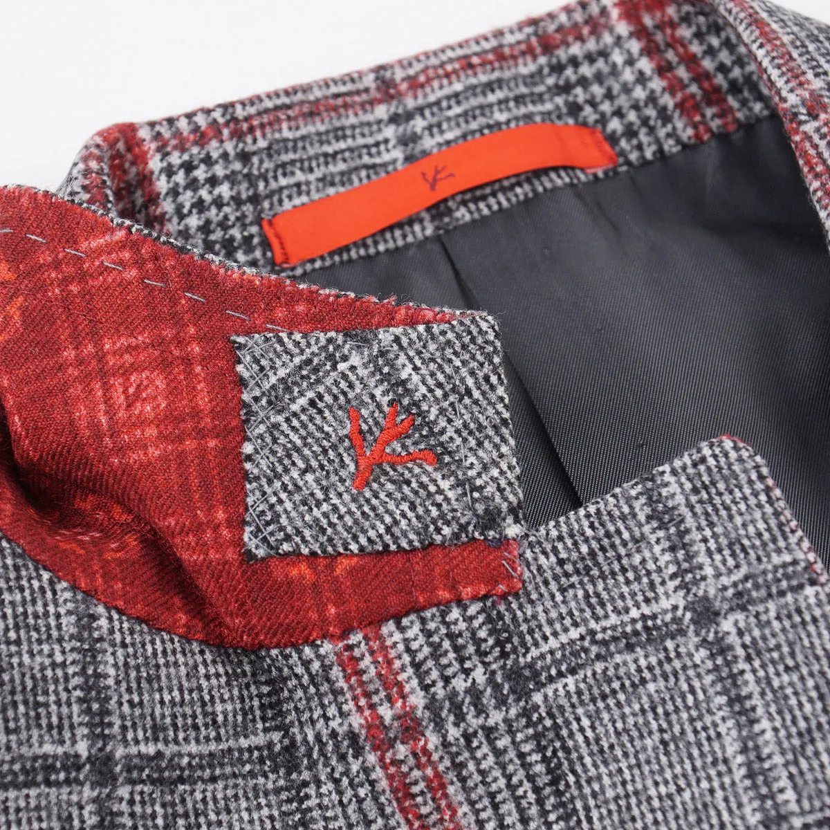 Isaia Soft Brushed Flannel Wool Suit