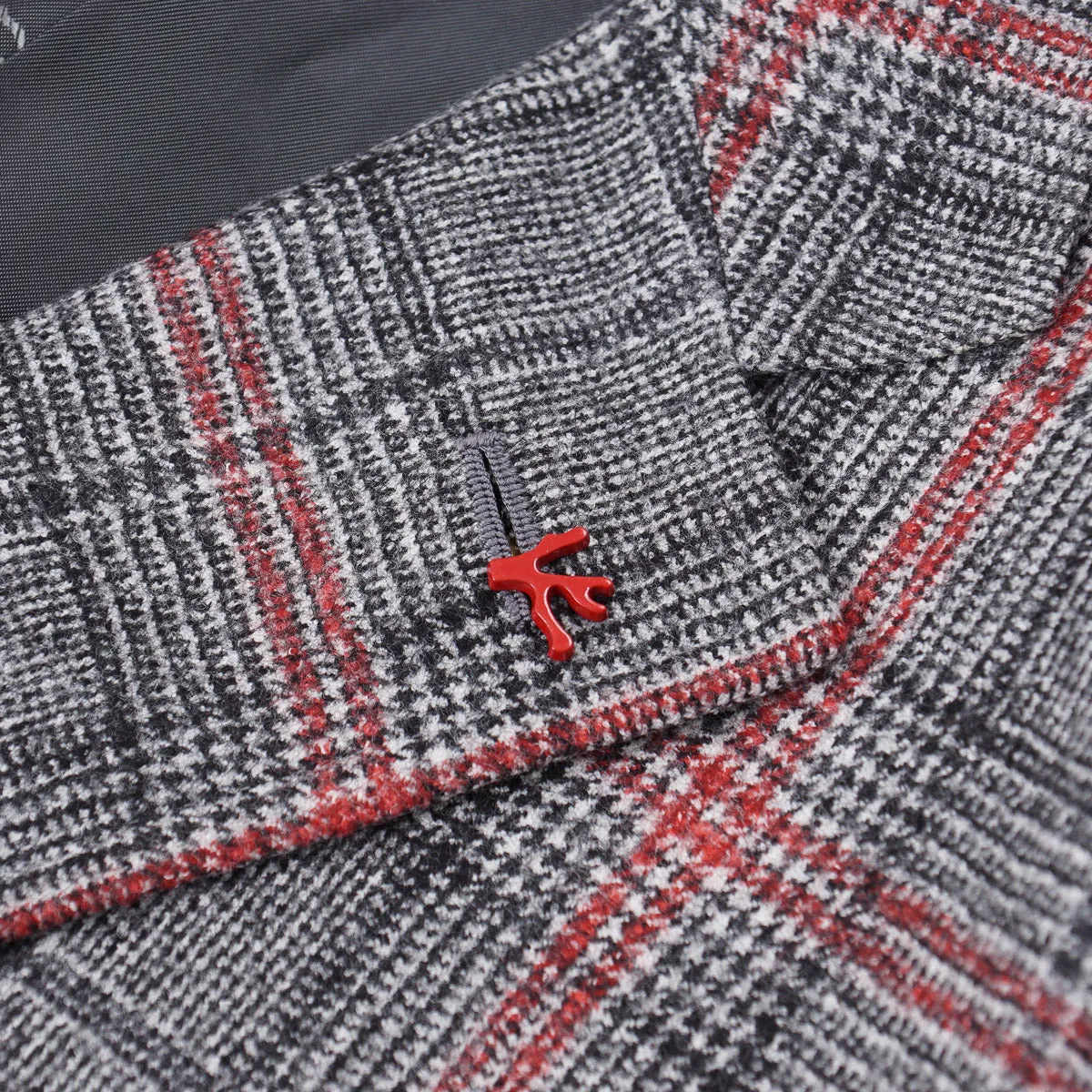 Isaia Soft Brushed Flannel Wool Suit