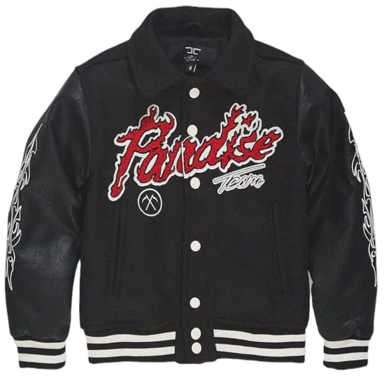 Jc Varsity Paradise Team Jacket (Black) - 91632BLK