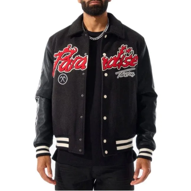 Jc Varsity Paradise Team Jacket (Black) - 91632BLK