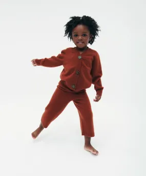 Kid's Cashmere Cropped Pant