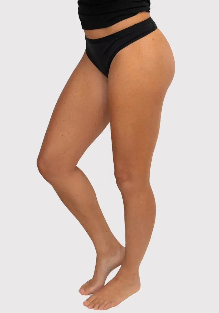 Kylie Thong Underwear - Black