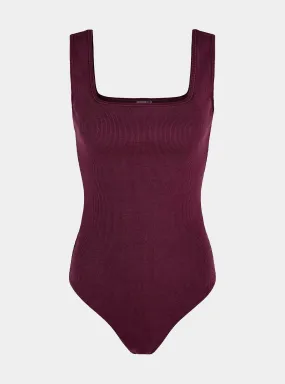 Lara Ribbed Organic Comfort Bodysuit