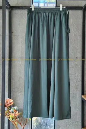 Long Skirt Rainforest Green