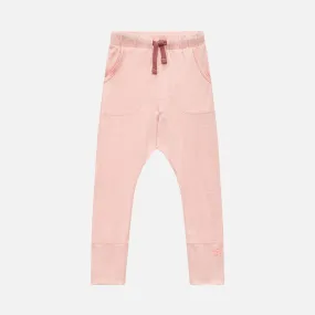 Merino Wool 24-7 Trouser - Pink Peach Blossom