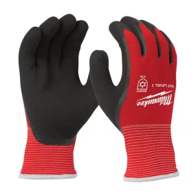 Milwaukee Winter Dipped Gloves Red L 1 pair